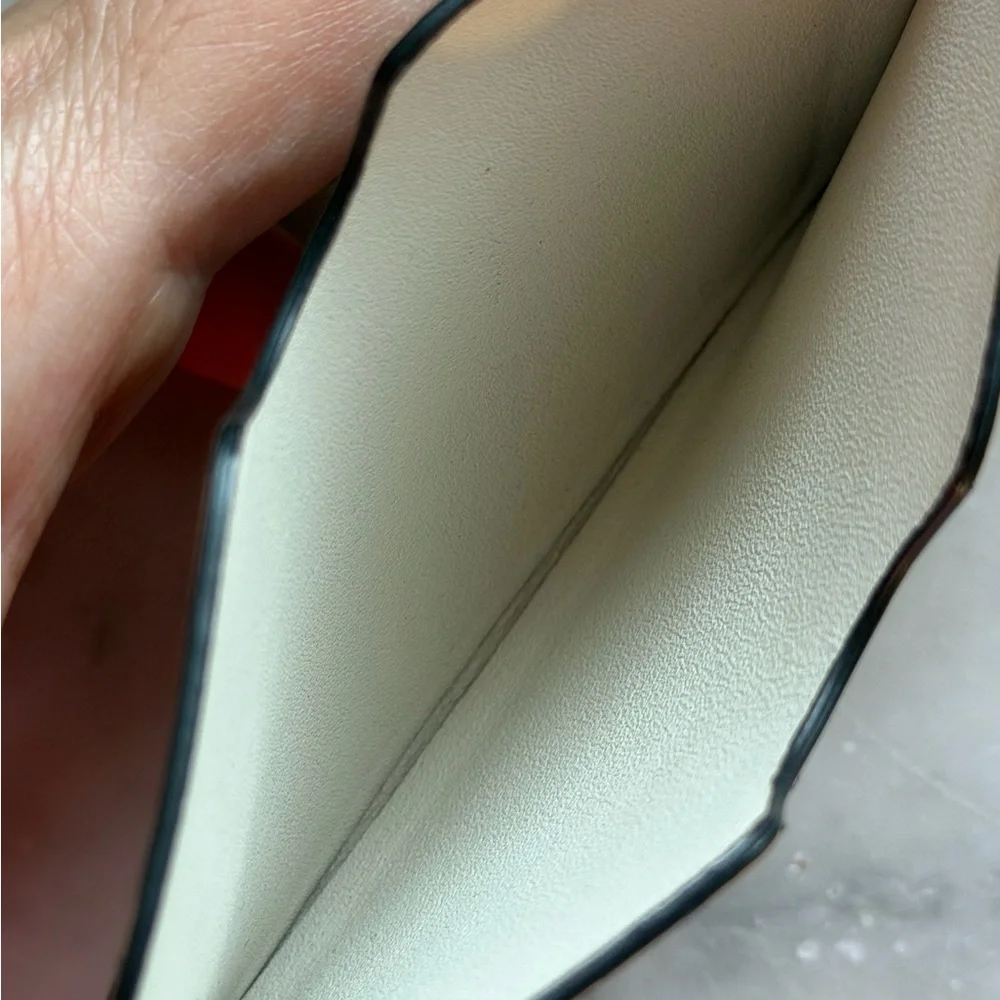 acne studios 2 tone card holder